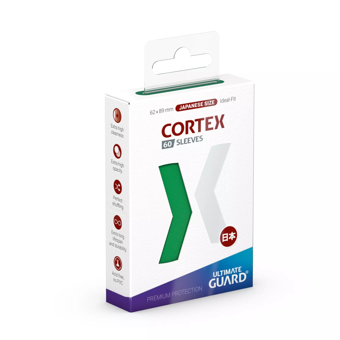 Green - Cortex Ideal Fit Sleeves - Japanese Size