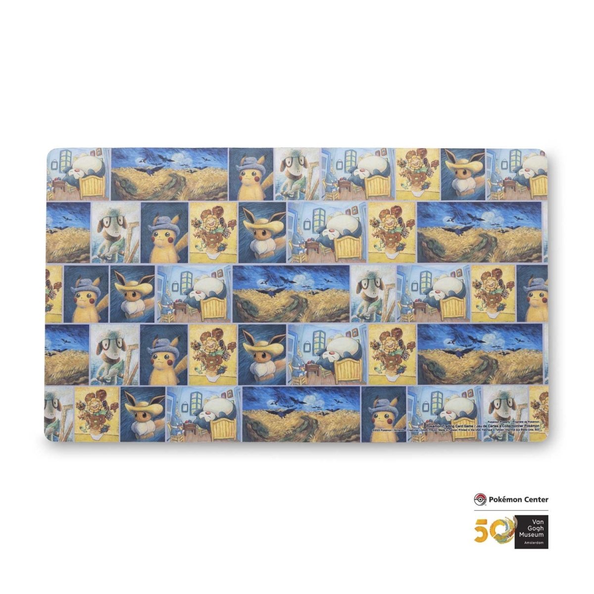 Pokemon Center X Van Gogh Museum: Pokémon Inspired by Paintings from the Van Gogh Museum Playmat