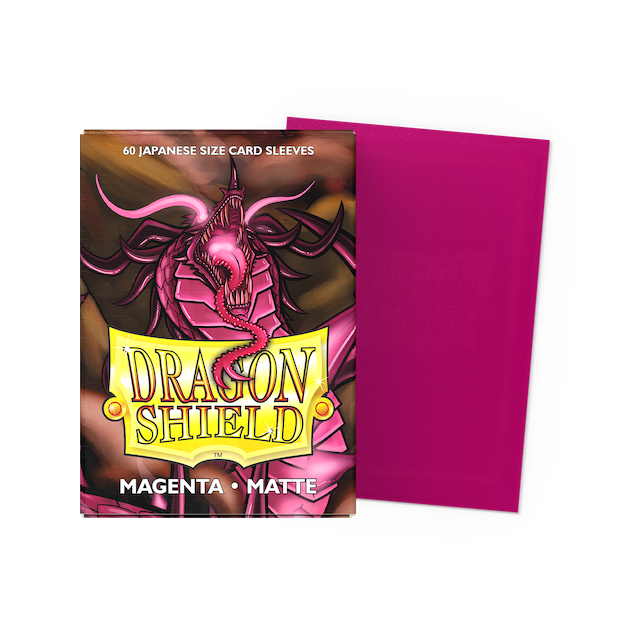Magenta - Matte Sleeves - Japanese Size