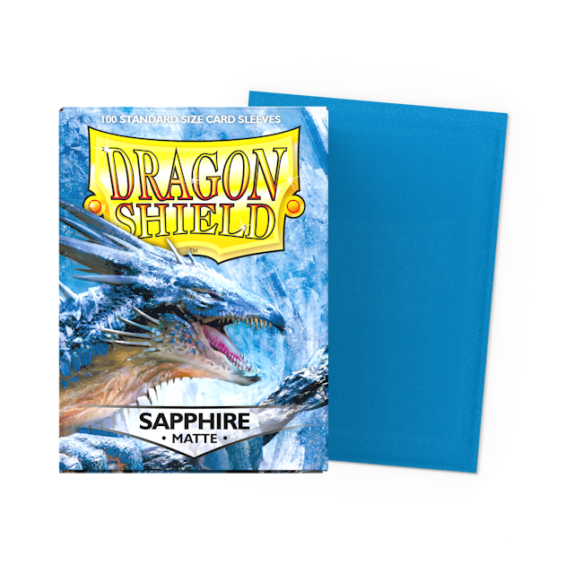 Sapphire - Matte Sleeves - Standard Size