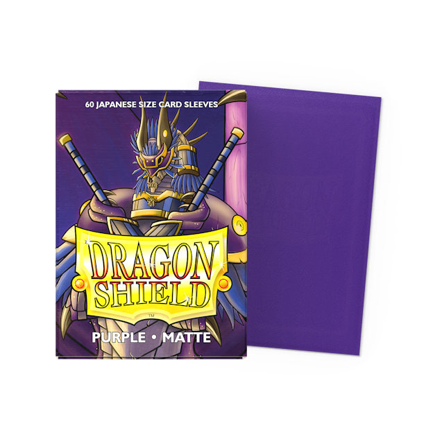 Purple - Matte Sleeves - Japanese Size