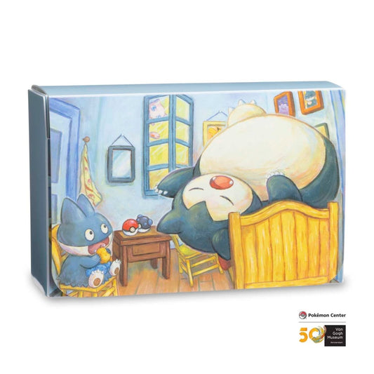 Pokemon Center X Van Gogh Museum: Munchlax & Snorlax Inspired by The Bedroom Double Deck Box