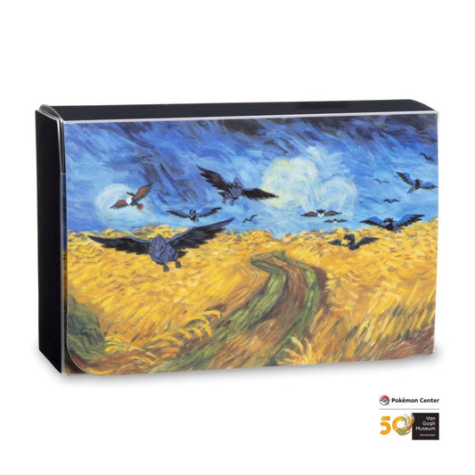Pokemon Center X Van Gogh Museum: Corviknight Inspired by Wheatfield with Crows Double Deck Box