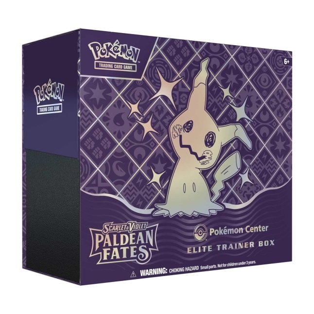 Scarlet & Violet - Paldean Fates Pokémon Center Elite Trainer Box