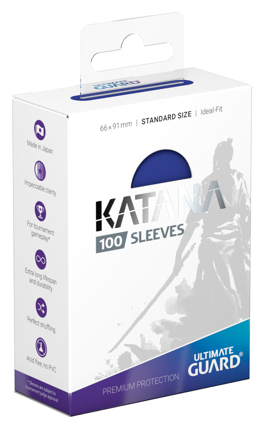 Blue - Katana Ideal Fit Sleeves - Standard Size