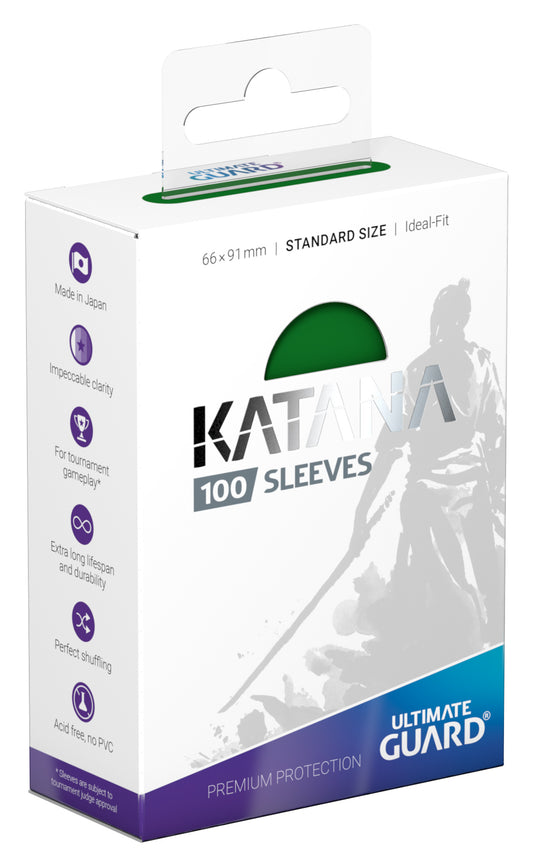 Green - Katana Ideal Fit Sleeves - Standard Size