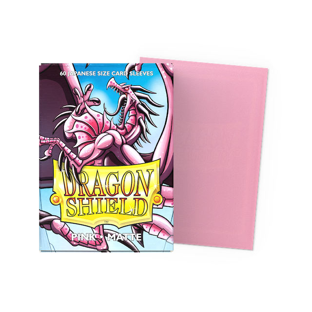 Pink - Matte Sleeves - Japanese Size