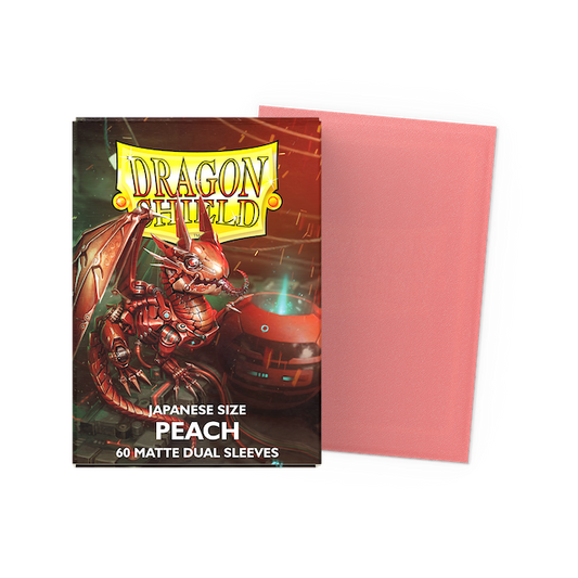 Peach - Matte Dual Sleeves - Japanese Size