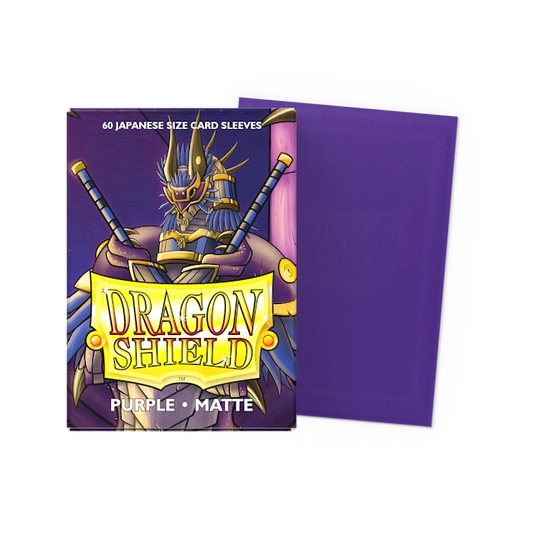 Purple - Matte Sleeves - Japanese Size
