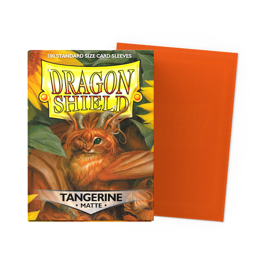 Tangerine - Matte Sleeves - Standard Size