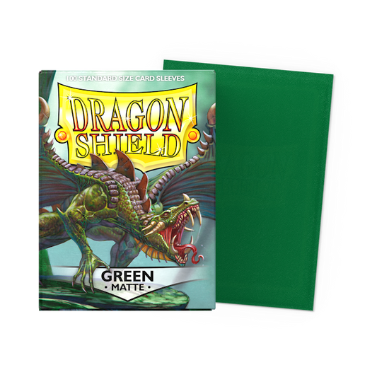 Green - Matte Sleeves - Standard Size