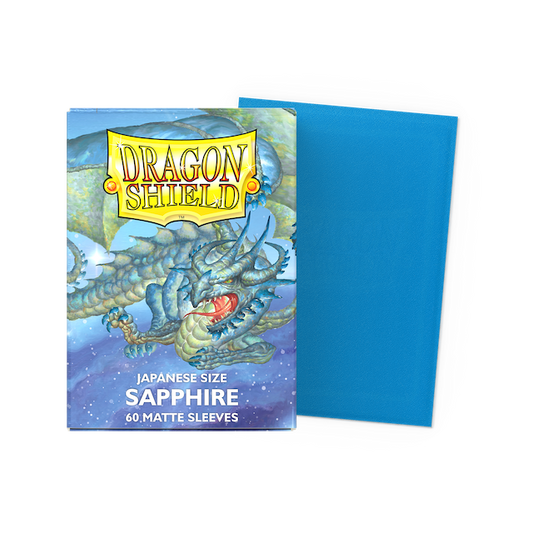 Sapphire - Matte Sleeves - Japanese Size