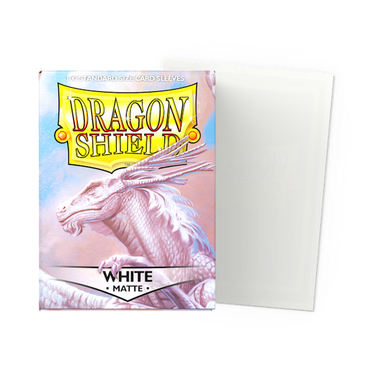 White - Matte Sleeves - Standard Size