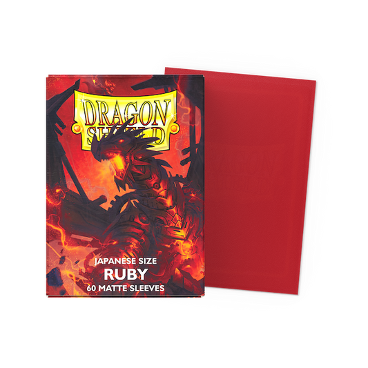 Ruby - Matte Sleeves - Japanese Size