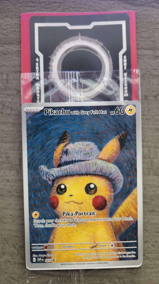 Pikachu With Grey Felt Hat (Sealed)